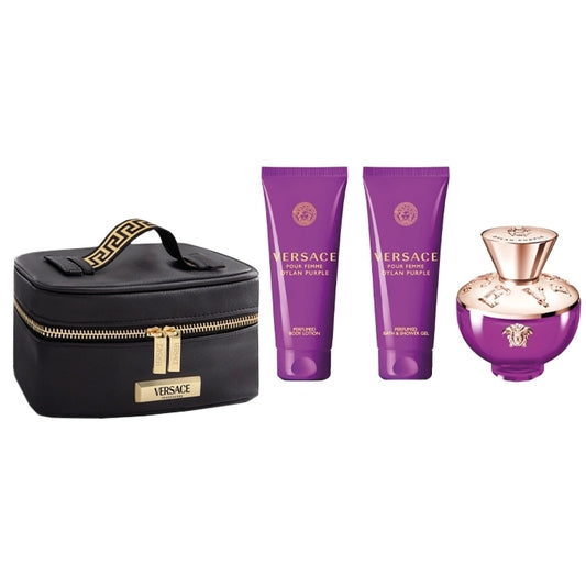 SET DYLAN PURPLE EDP 100ML + GEL 100ML + BODY 100ML + MINI